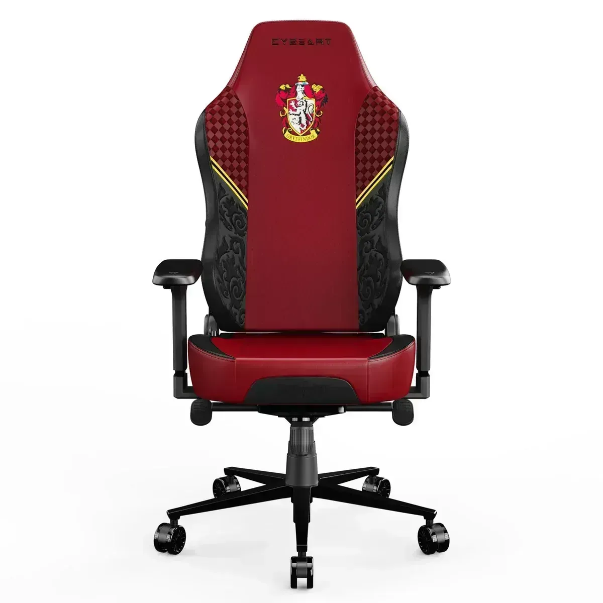 Cybeart Gryffindor Gaming Chair – Official Harry Potter Edition with 4D Armrests, Supreme PU Leather