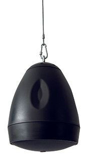 CMX ABS Pendant Speaker 30W 100V/70V/8Ω, 5.25" 2-Way Indoor Hanging Speaker with IP44, Black – PSK-530K