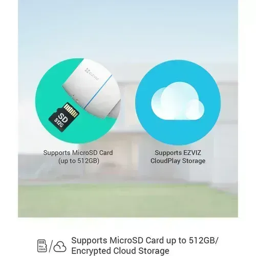 EZVIZ H3c 2K Wi-Fi Smart Home Camera