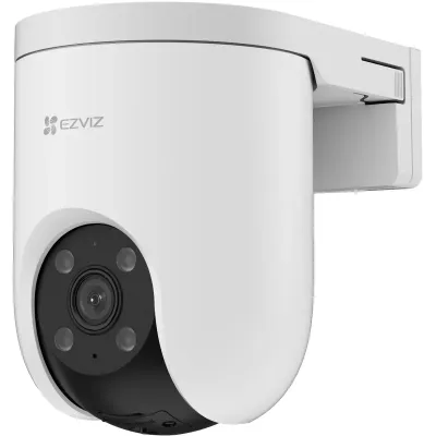 EZVIZ H8c Pro 4K Pan &amp; Tilt Outdoor Wi-Fi Security Camera, Color Night Vision, Siren &amp; Strobe, Two-Way Talk, Auto-Tracking, microSD/Cloud