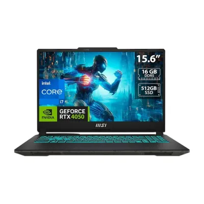 MSI Cyborg 15 A13VE-2256XAE, Intel Core i7-13620H, RAM 16GB, 512GB SSD, RTX 4050 6GB, 15.6 FHD IPS 144Hz, Black