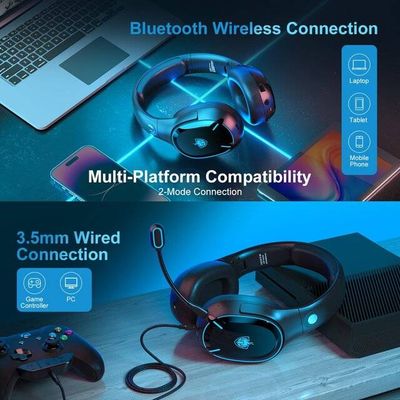 Phoinikas Q6S Wireless [2.4G] Headset (Black)