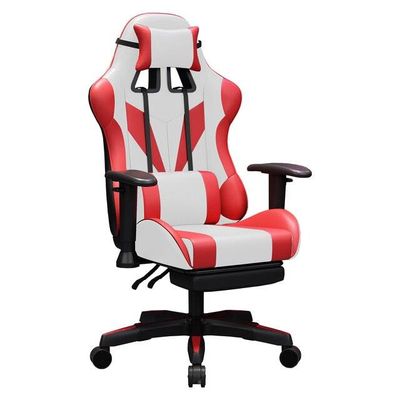 Raptor RGC-100 Gaming Chair (White &amp; Red)