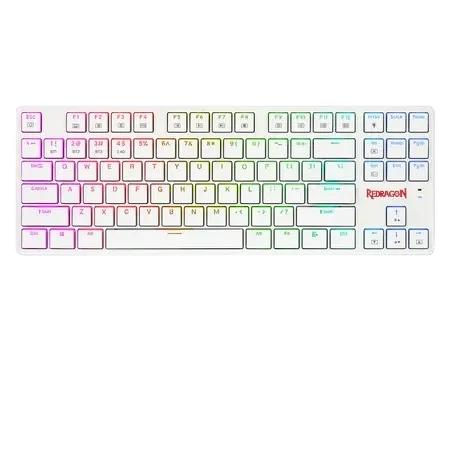 Redragon Anubis 80% Wireless RGB Mechanical Keyboard - WHITE