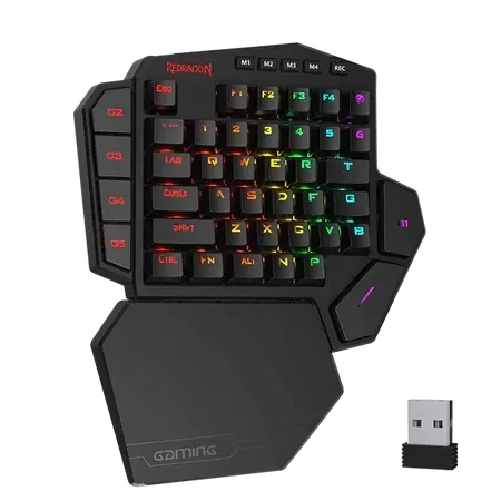 Redragon DITI Wireless One-Handed Mechanical Keyboard