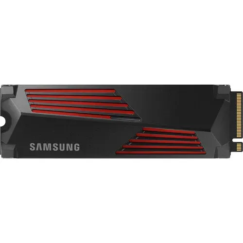Samsung 990 PRO 4TB NVMe PCIe Gen 4.0 M.2 SSD with Heatsink – Up to 7,450 MB/s Read, 6,900 MB/s Write, PS5 Compatible, Smart Thermal Control