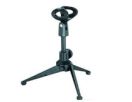 CMX MS-200 Tabletop Microphone Stand – Adjustable Desktop Mic Holder with 180mm Height, Compact &amp; Stable Design
