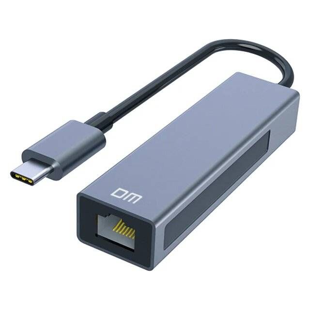 DM Type-C to LAN (Ethernet) 100Mbps Adapter [CHB002]