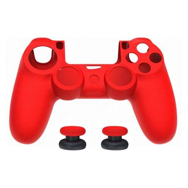 DOBE 2-IN-1 Protection Set for PS4 (Red) [TP4-0425]