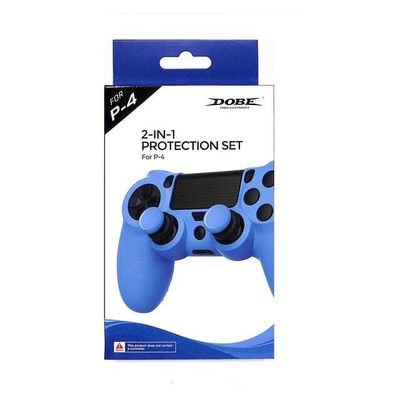DOBE 2-IN-1 Protection Set for PS4 (Red) [TP4-0425]