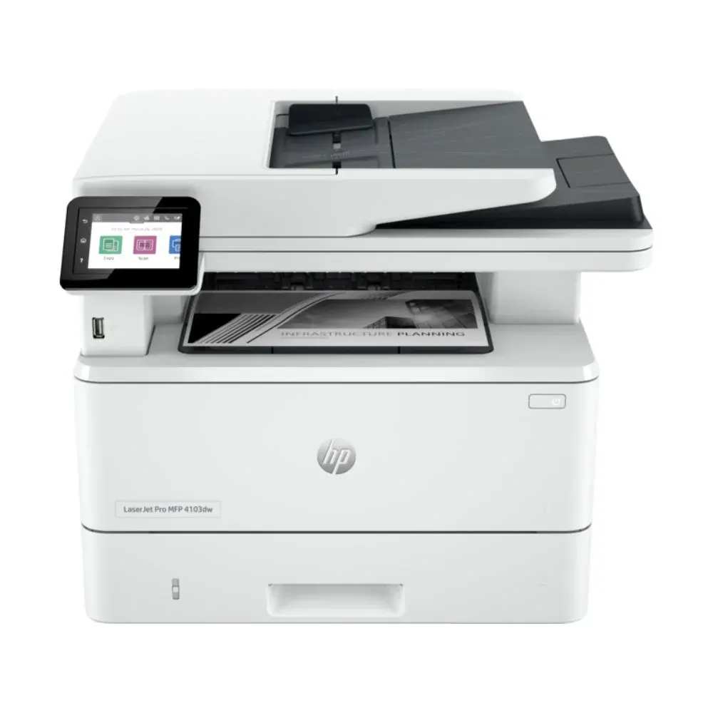 HP LaserJet Pro MFP 4103dw, All-in-One Printer, 40 PPM, 1200 DPI, Wi-Fi