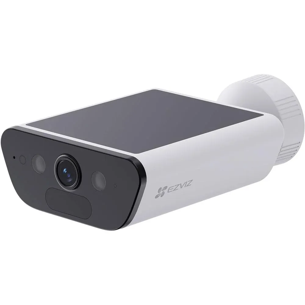 EZVIZ CS-CB5 Outdoor Smart Camera, 4K 8MP Solar Battery, Always-On Video, AI Human &amp; Vehicle Detection, Color Night Vision