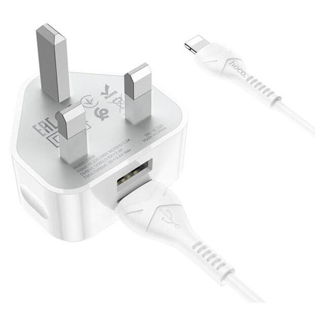 Hoco C90B iPhone (Lightning) Charger