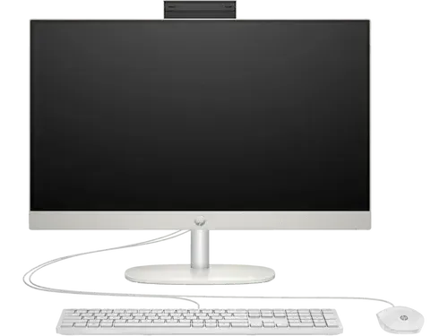 HP 24-cr0123nh 23.8" AIO - Core i5-1335U - 8GB RAM - 512GB SSD - Shared - WIN 10 PRO K(White)