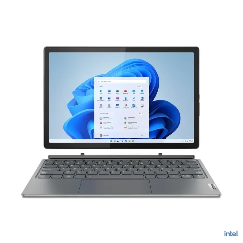 Lenovo IdeaPad Duet 5 12IRU8 12.4" 2.5K Touchscreen - Core i5-1335U - 8GB RAM- 512GB SSD - Shared - Windows 11 (Storm Grey)