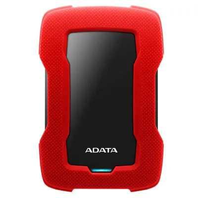 ADATA HD330 External Hard Drive USB 3.2 Durable Shockproof Silicone Protective Rugged Design - 2TB