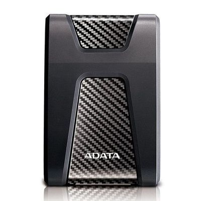 ADATA HD650 External Hard Drive USB 3.2 Durable Shockproof Scratch-Resistant Rugged Design - 4TB