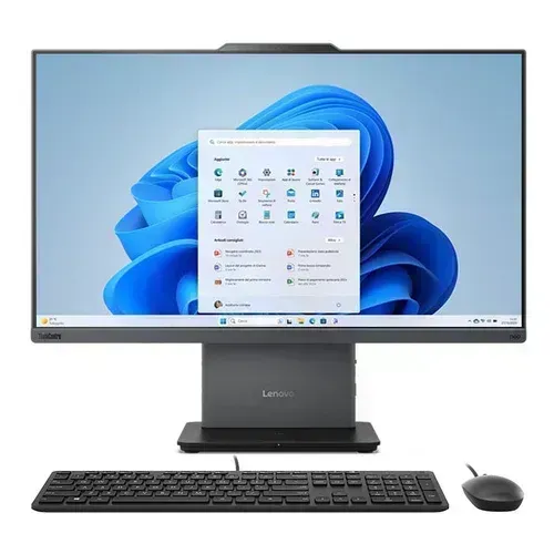 All in One Lenovo ThinkCentre Neo 50A (HV00), Intel Core i5-13420H, RAM 16GB, SSD 512GB, Intel UHD Graphics, 24 FHD IPS, Gray