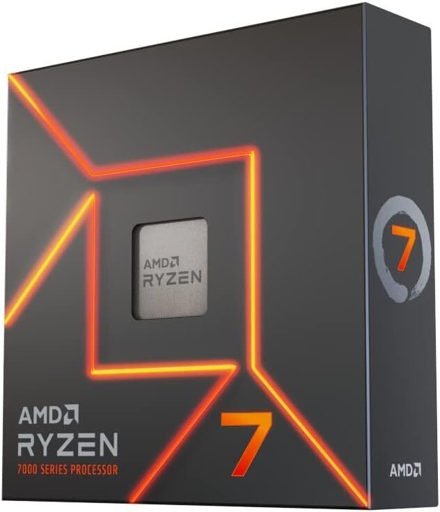 AMD Ryzen™ 7 7700X 8-Core, 16-Thread Unlocked Desktop Processor (TRY)