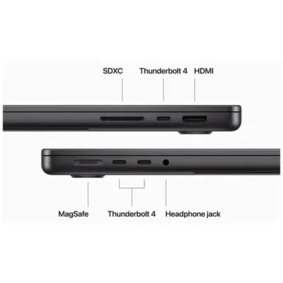 Apple MacBook Pro MRX43AB/A A2992, M3 Pro chip, RAM 18GB, SSD 1TB, 14.0 inch (3024 x 1964) Retina XDR Display, Space Black