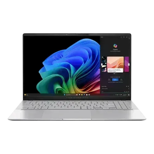 ASUS Vivobook S 15 K5507QA-MA048W Copilot 15.6" 3K OLED Laptop Snapdragon X Plus X1P 42 100 - 16GB RAM - 1TB SSD - Shared - WIN 11 (Cool Silver)