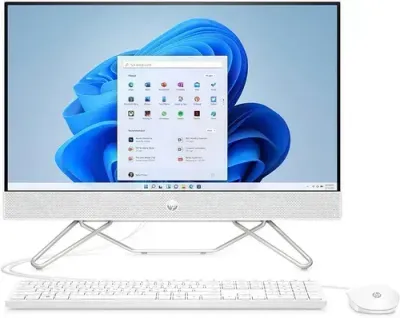 HP 24-cb1054 23.8" AIO - Core i3-1215U - 8GB RAM - 512GB SSD - Shared - WIN 10 PRO K(Starry White)