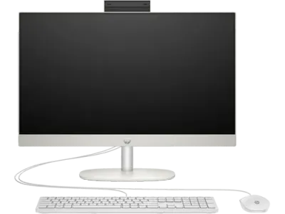 HP 24-cr0255nh 23.8" Touchscreen AIO - Core i7-1355U - 16GB RAM - 512GB SSD - Shared - WIN 10 PRO K(White)