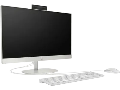 HP 24-cr0255nh 23.8" Touchscreen AIO - Core i7-1355U - 16GB RAM - 512GB SSD - Shared - WIN 10 PRO K(White)