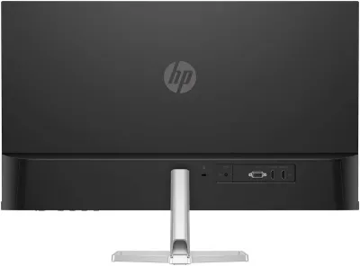 HP Series 5 527SF Monitor, 27" FHD IPS Display, 100Hz Refresh Rate, 5ms (GtG with Overdrive) Response Time, Tilt Adjustable, 3-Sided Micro-Edge Bezel, 16.7m Colors, Black/Silve