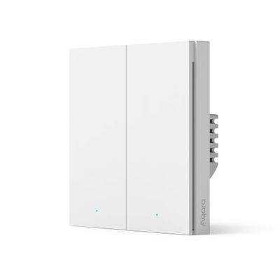 Aqara Smart Wall Switch (With Neutral, Double Rocker) H1