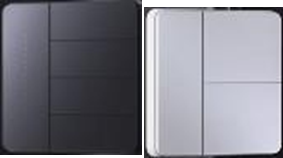 Aqara Wall Switch Z1 Pro Triple Rockers Black/White