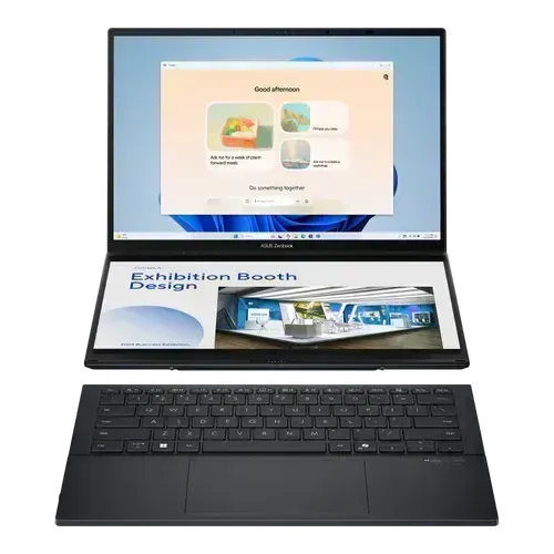ASUS Zenbook DUO Touch screen UX8406CA-PZ005W Laptop - 14” 120Hz OLED -Core Ultra 9 285H - 32GB RAM - 2TB SSD - Shared - Windows 11