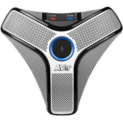 AVer SVC MIC Expansion Microphone for SVC100/SVC500 – Omnidirectional, 3m Range, Daisy-Chain up to 4 Units