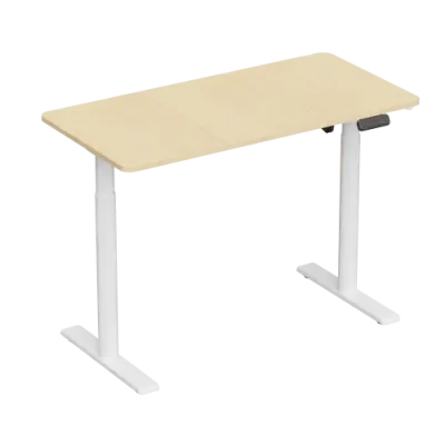 Avetron Electric Sit-Stand Desk Frame – 710-1190 mm Height, 84-130 cm Width Adjustable, 80 kg Load, Single Motor