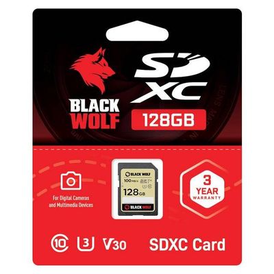Black Wolf : SDXC Card (128GB)
