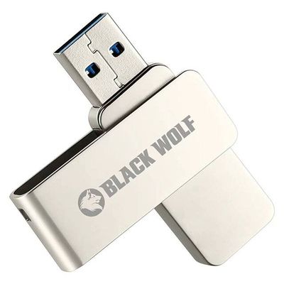 Black Wolf : USB Flash Drive (3.2 Gen 2) - 32GB