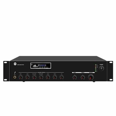 CMX 240W Economy Mixer Amp with Mp3/FM/SD/Bluetooth, 3 Mic, 2 Aux, 70V/100V/4-16ohms.