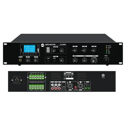 CMX 240W 3 Zone Mixer Amp with Mp3,FM &amp; bluetooth,3 mic,2 Aux, 70V/100V/4-16ohms.