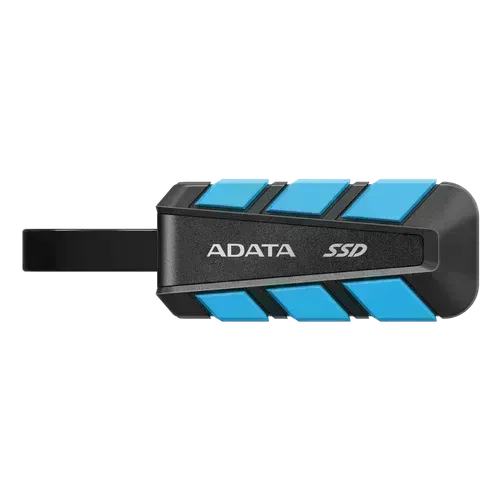 ADATA SC740 500GB Portable External SSD – USB-C 3.2 Gen2, 1,050MB/s, Shock-Resistant, Game Console Compatible