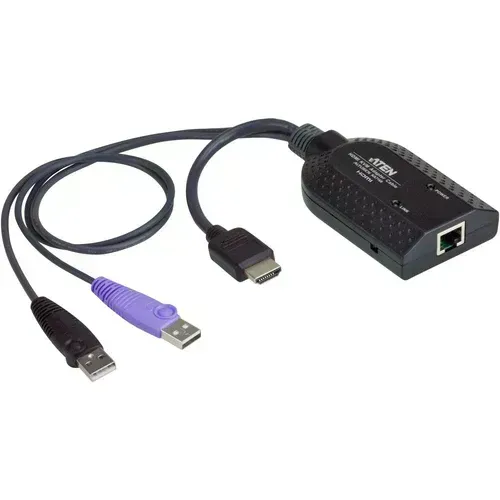 ATEN USB HDMI Virtual Media KVM Adapter with Smart Card Support