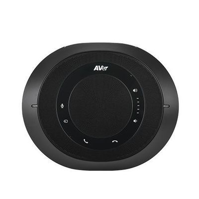 AVer FONE540 USB &amp; Bluetooth Conference Speakerphone – Daisy-Chainable, 360° Mic Pickup, Noise Suppression, 3-Way Calling, Web UI Control