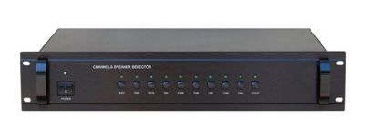 CMX 10 Zone Speaker Selector, expandable to 200 zone,  capacity to divide one amplifier into 10 zones, with fire alarm interface , Each zone power loading is 200W.