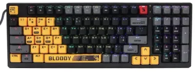 Bloody S98 RGB Mechanical Switch Gaming Keyboard BLMS Red Switch Sports Lime ( En / Ar )