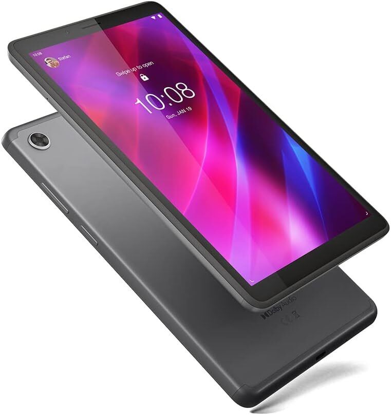Lenovo Tab M7 (3rd Gen) 7 Inch HD Tablet (2GB RAM, 32 GB Storage, Android 11) - Iron Grey