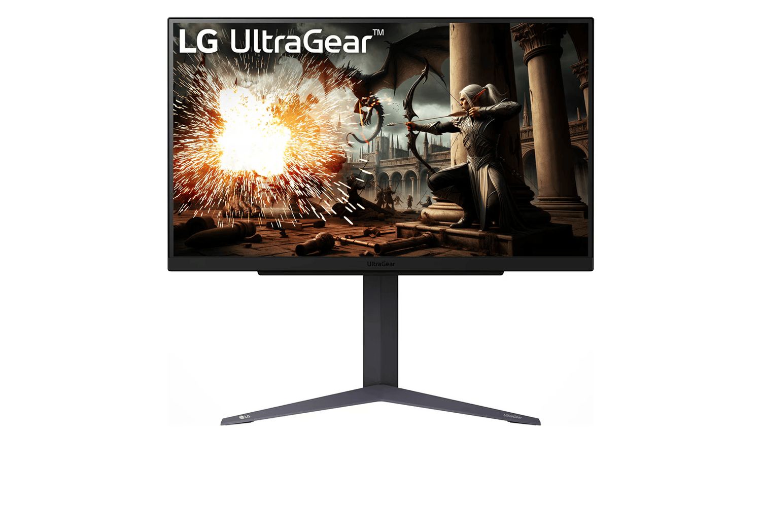 LG UltraGear 27GS75Q-B 27-inch QHD 2K IPS Gaming Monitor - 180Hz Refresh Rate (200Hz O/C) 1ms GtG