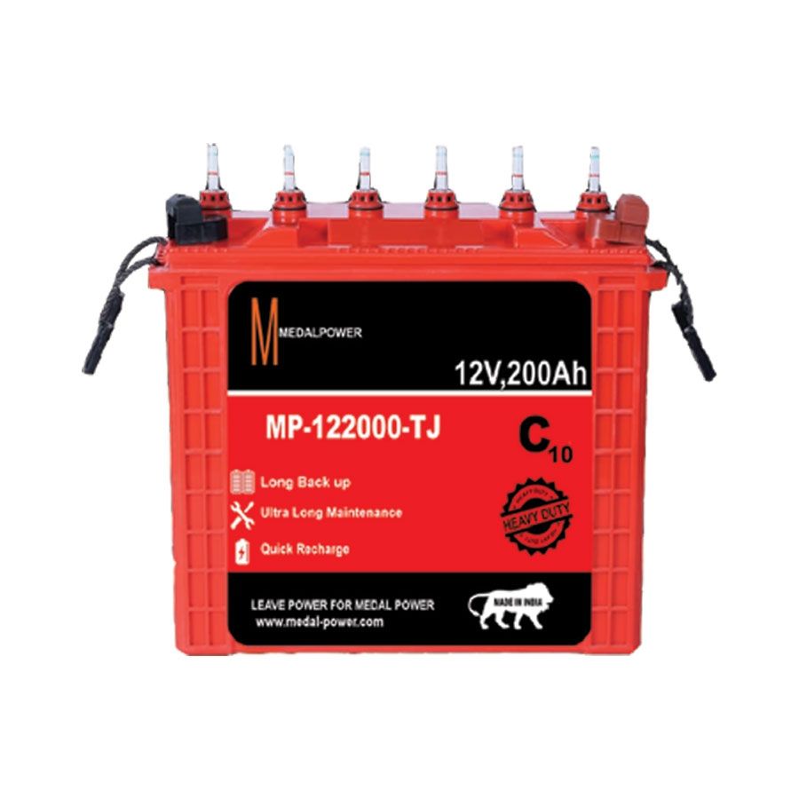 Medal Power Tall Tubular Battery 12V,200Ah C10