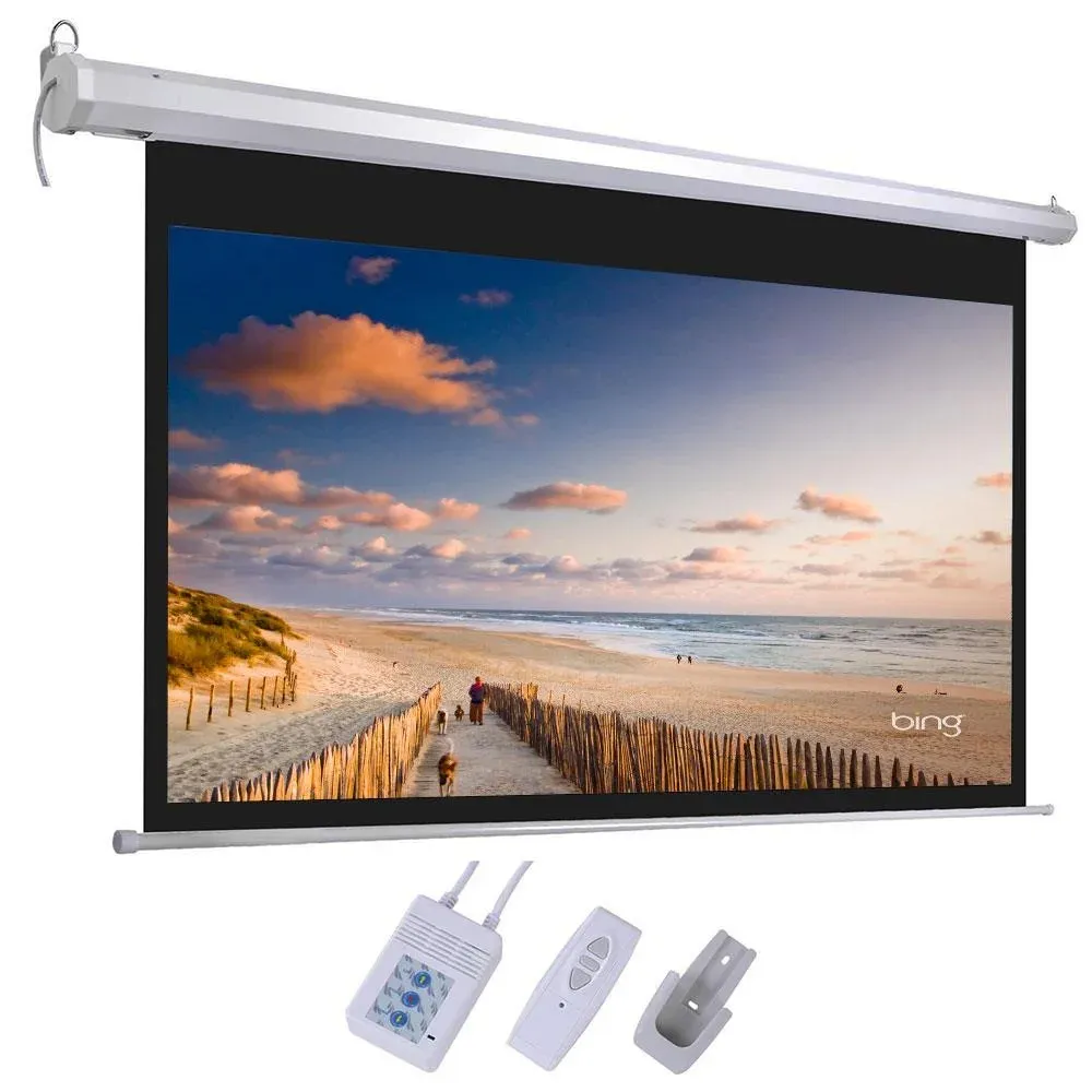 MOTORIZED PROJECTOR SCREEN 80"*80"