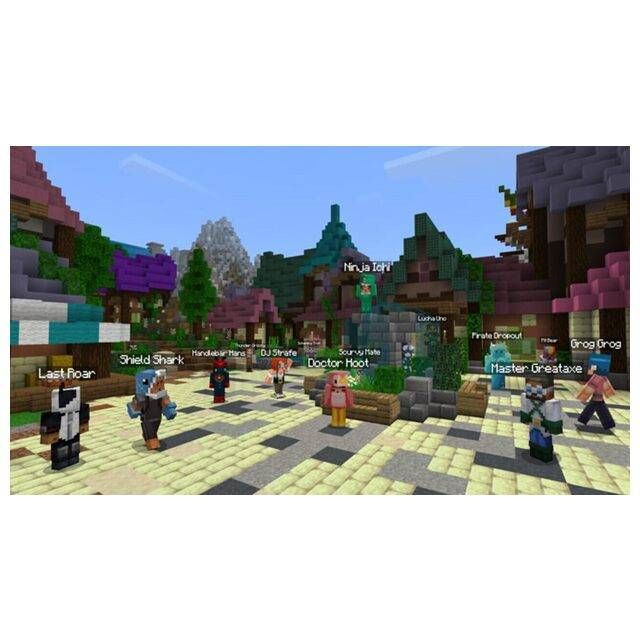 Minecraft with Starter Pack (700 Tokens) / (PS4)