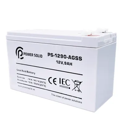 Power Solid AGM Battery 12v 9Ah AGSS