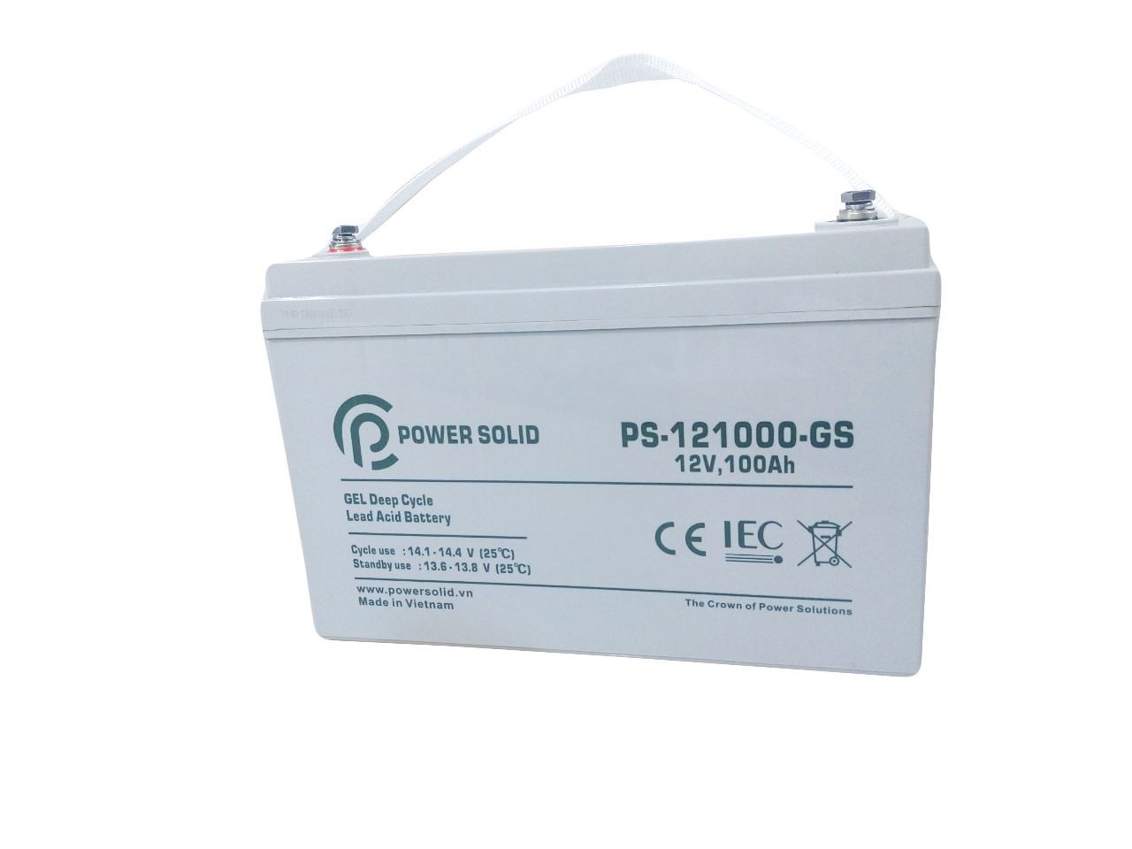 Power Solid Battery 12V 100Ah